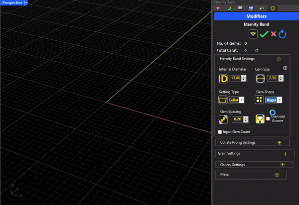 Eternity Band with plugin